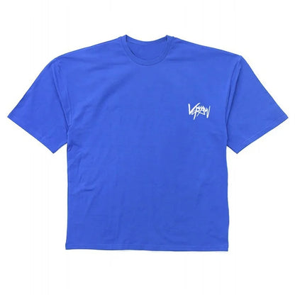 Apex Ritual – Men's Oversized Sports T-Shirt – Round Collar Cotton Summer Training Running Tee