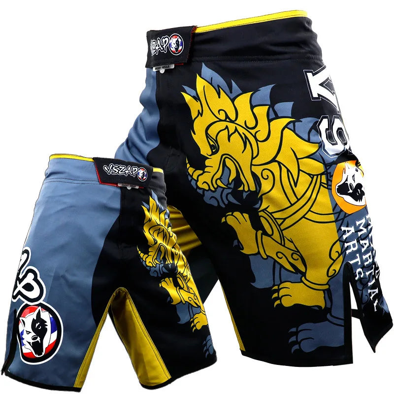 Apex Ritual – MMA Fight Shorts – Muay Thai BJJ Grappling Sanda Boxing Training Trunks