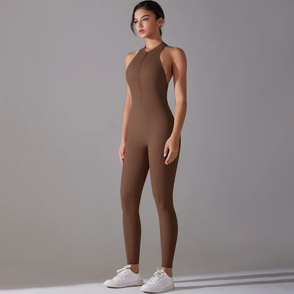 Apex Ritual – Women's Tummy-Control Sports Bodysuit – Yoga & Gym One-Piece