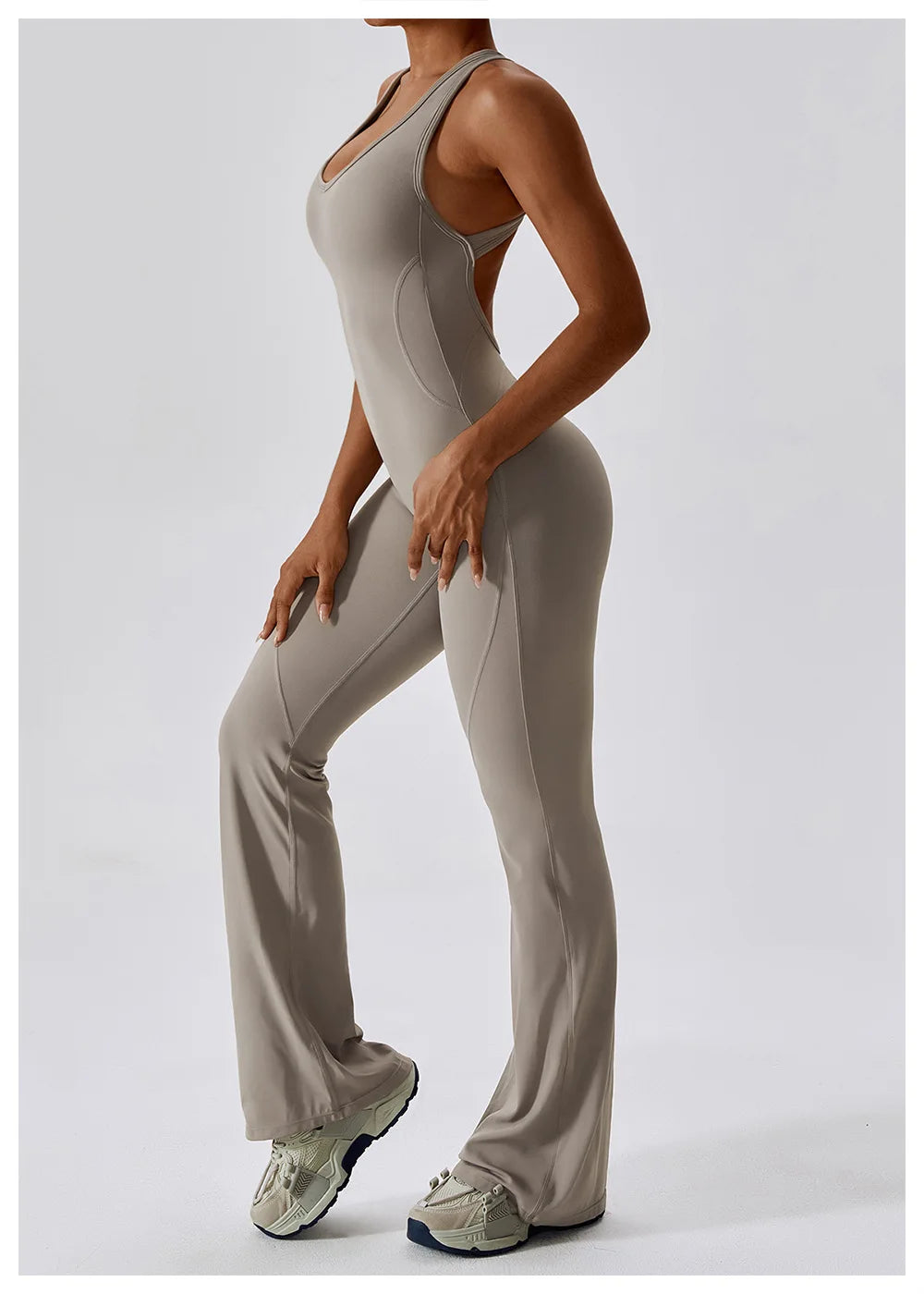 Apex Ritual – Women's One-Piece Gym Jumpsuit – Stretch Sports Bodysuit