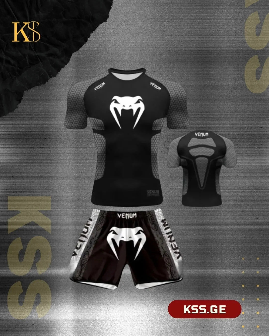 Apex Ritual – Men's Martial Arts & Boxing Casual Set – Short-Sleeve Shorts Set