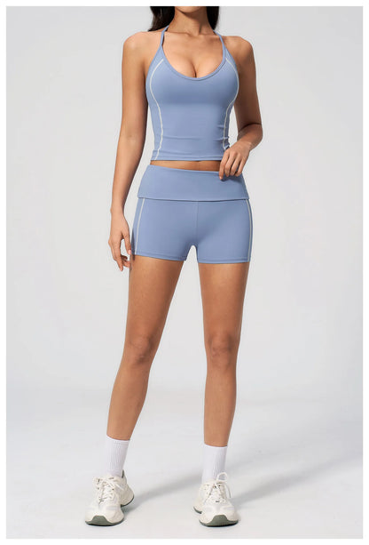 Apex Ritual – High Elastic Yoga Tank Top Women – Sports Vest Quick-Dry Workout Slim Gym Bra