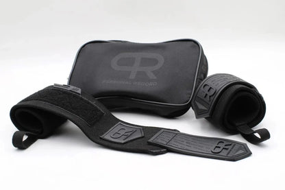 Apex Ritual – Fitness Wristbands Straps – Gym Powerlifting Wrist Brace Weightlifting Protector (1 Pair)