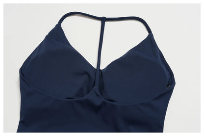 Apex Ritual – Yoga Tank Top Summer Women Deep-V – Fitness Shockproof Push Up Running Vest