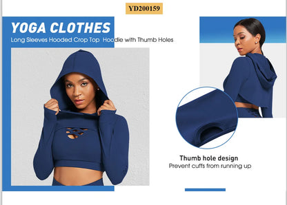 Apex Ritual – Women's 3-Piece Activewear Set – Hoodie, Bra & Leggings