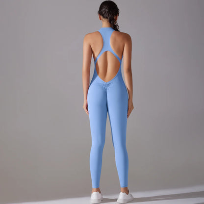 Apex Ritual – Women's Tummy-Control Sports Bodysuit – Yoga & Gym One-Piece