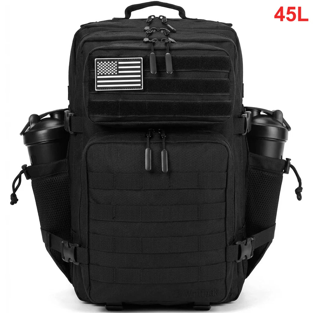 Apex Ritual 45L Tactical Backpack – Waterproof Sports, Travel & Hiking Rucksack