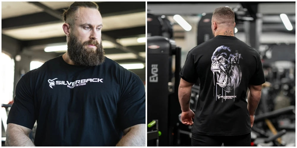 Apex Ritual – Oversized Gym T-Shirt – Loose Breathable Bodybuilding Fitness Tee