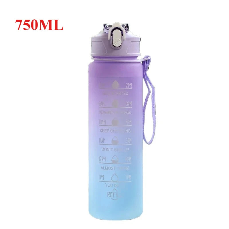 Apex Ritual – Motivational Sports Water Bottle 500ml–1000ml – Leak-Proof BPA-Free Gym Drinking Bottle