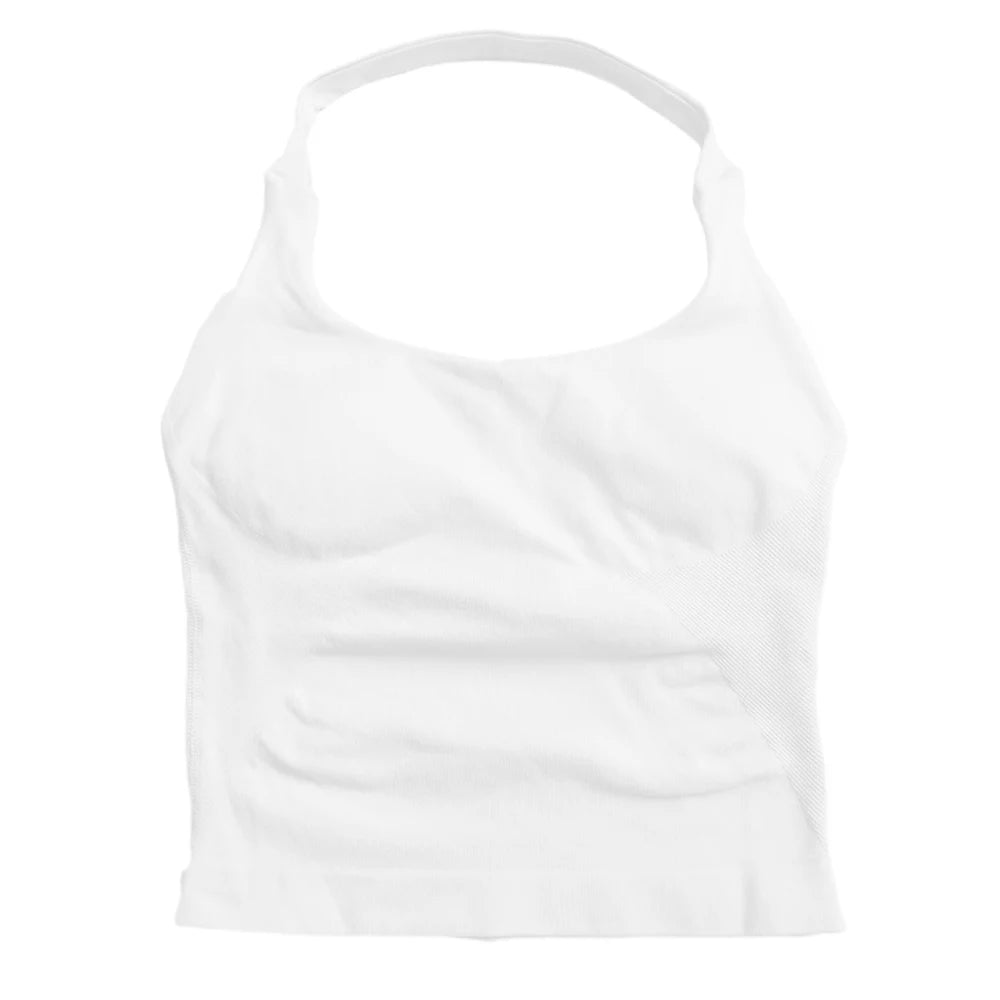 APEX RITUAL Women's Strappy Training Bra – Padded Seamless Support