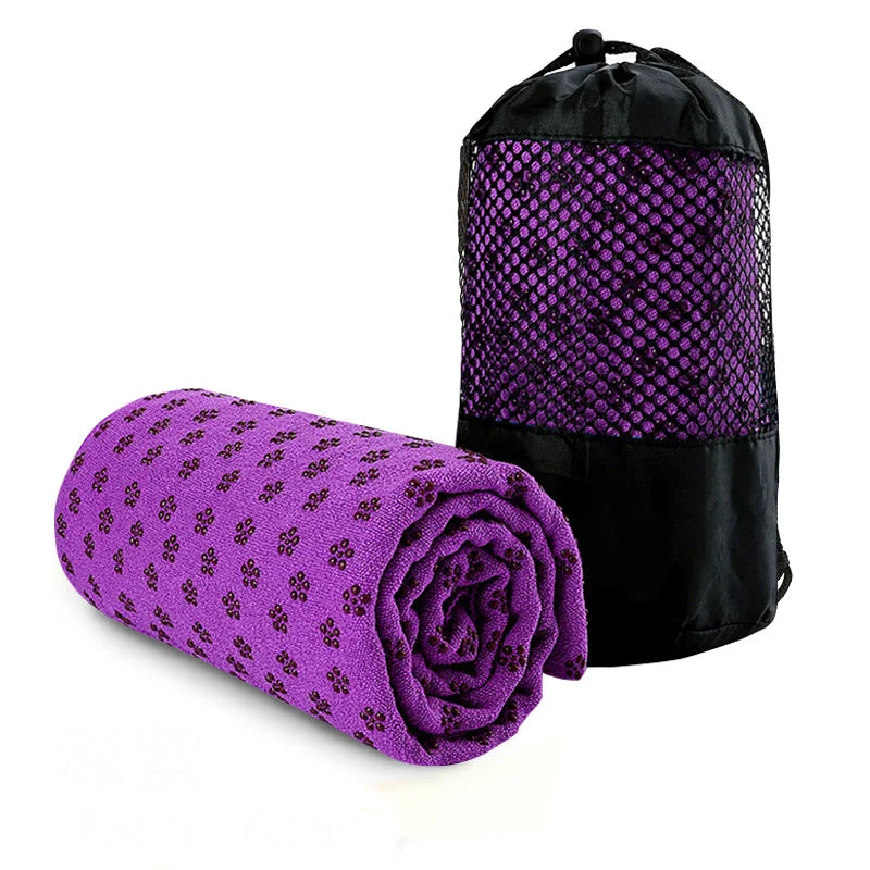 Apex Ritual Hot Yoga Towel – Non-Slip Sweat-Absorbent Mat Towel