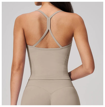Apex Ritual – New Tight Sports Vest for Women – Seamless Yoga Bra Shockproof High Strength Sports Bra