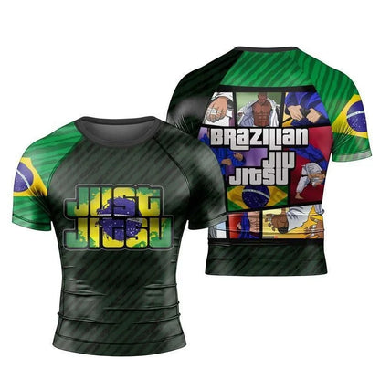 Apex Ritual – BJJ Quick-Dry T-Shirt – Brazilian Jiu-Jitsu Grappling Short Sleeve Sport Top