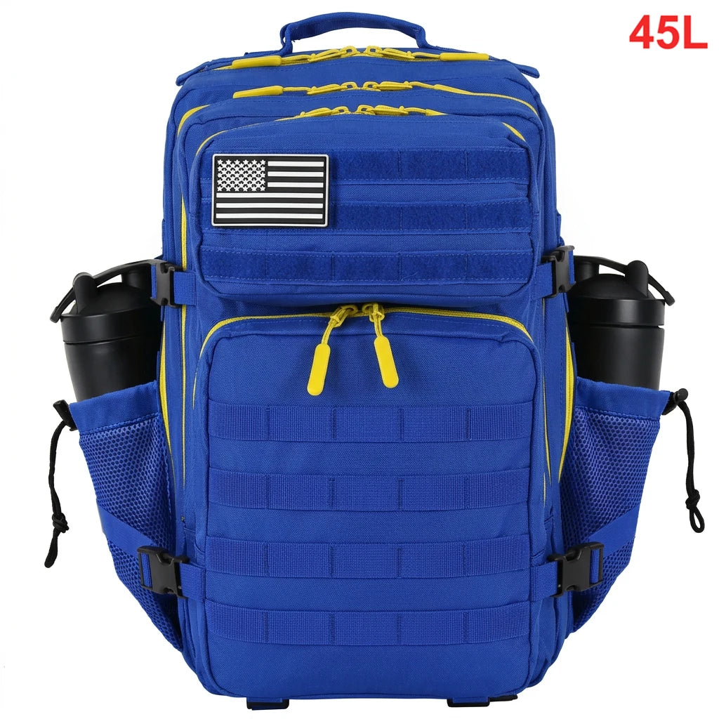 Apex Ritual 45L Tactical Backpack – Waterproof Sports, Travel & Hiking Rucksack