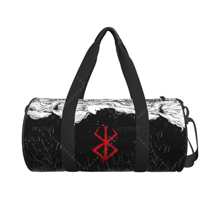 Apex Ritual – Anime Print Round Duffel Bag – Durable Outdoor Yoga Fitness & Travel Duffle Bag