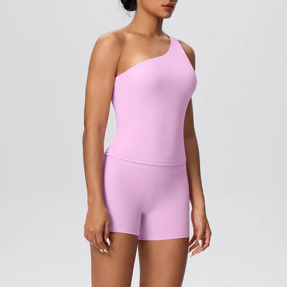 Apex Ritual Women's 2-Piece Sports Set – Push-Up Bra & Shorts