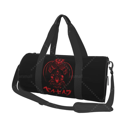 Apex Ritual – Anime Print Round Duffel Bag – Durable Outdoor Yoga Fitness & Travel Duffle Bag