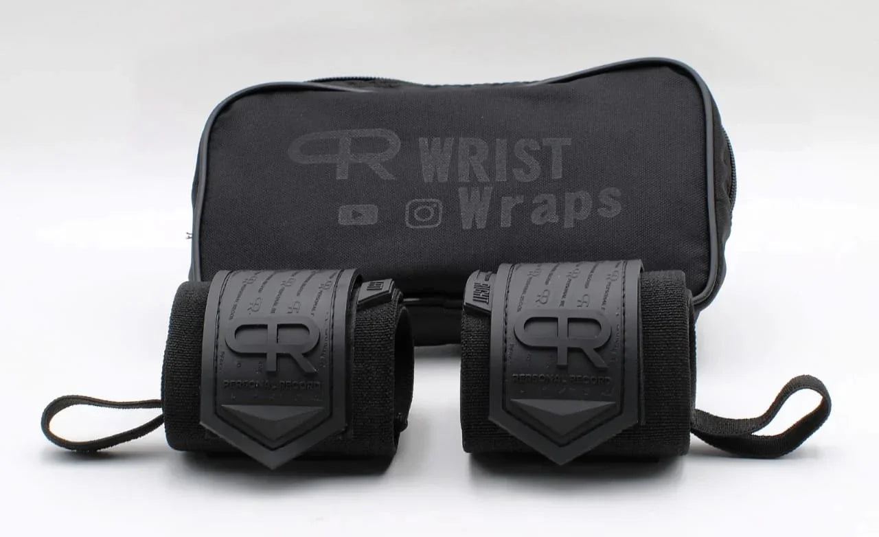 Apex Ritual – Fitness Wristbands Straps – Gym Powerlifting Wrist Brace Weightlifting Protector (1 Pair)