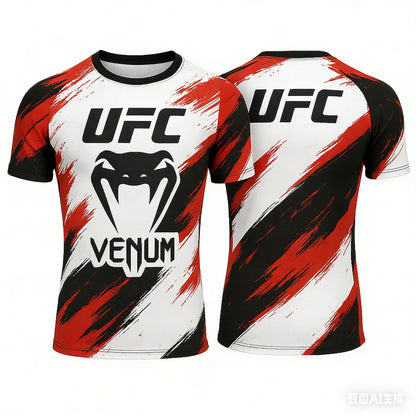 Apex Ritual – Boxing Match Oversized T-Shirt – Quick-Dry Breathable Sports Summer Tee