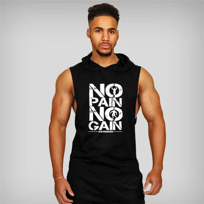 APEX RITUAL Hooded Training Cutoff – Sleeveless Performance Hoodie