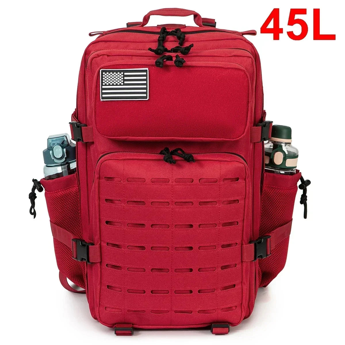 Apex Ritual – Tactical Molle Backpack 25L/45L – Military-Style Gym & Outdoor Hiking Rucksack