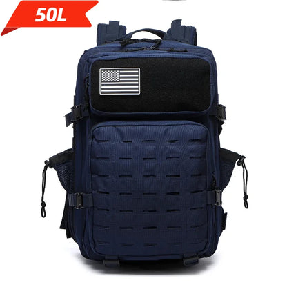 Apex Ritual – Tactical Molle Hunting Backpack 25L/50L – EDC Gym & Outdoor Hiking Rucksack with Bottle Holders