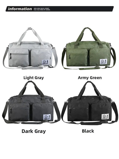 Apex Ritual Oxford Travel Duffle – Lightweight Water-Resistant Gym & Weekender Bag