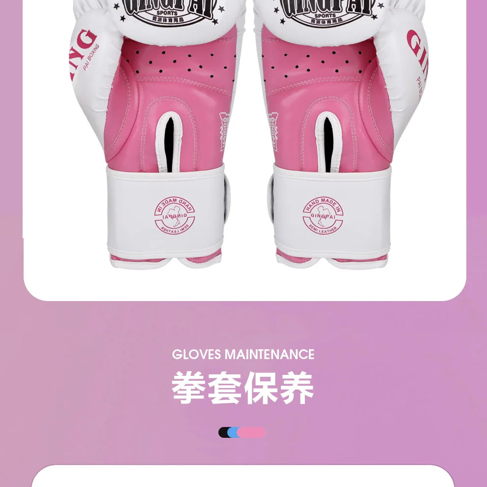 Apex Ritual – Women's 6-12oz Pink Butterfly Boxing Gloves – Muay Thai, MMA & Kickboxing Training