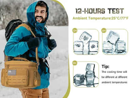 Apex Ritual 13L Insulated Cooler Backpack – Heavy-Duty Lunch & Camping Cooler