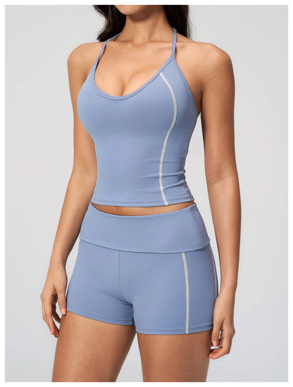 Apex Ritual – High Elastic Yoga Tank Top Women – Sports Vest Quick-Dry Workout Slim Gym Bra