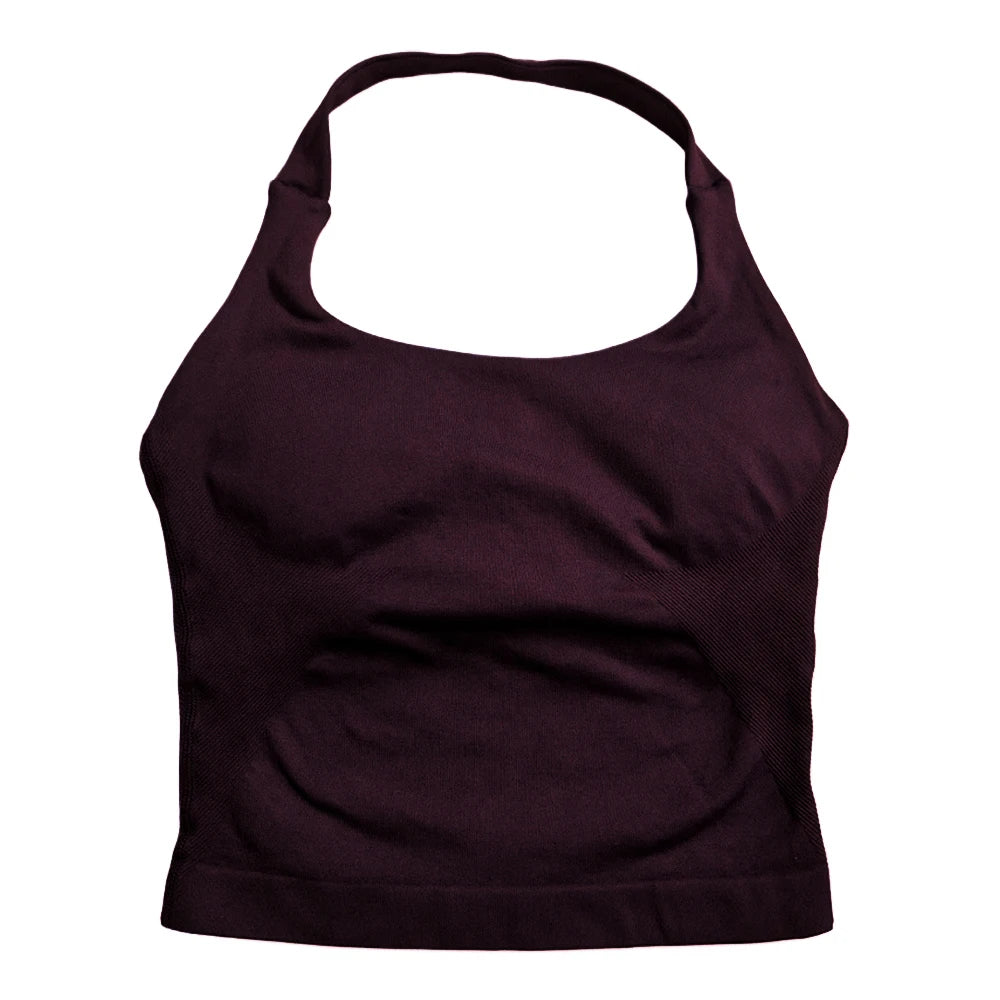 APEX RITUAL Women's Strappy Training Bra – Padded Seamless Support