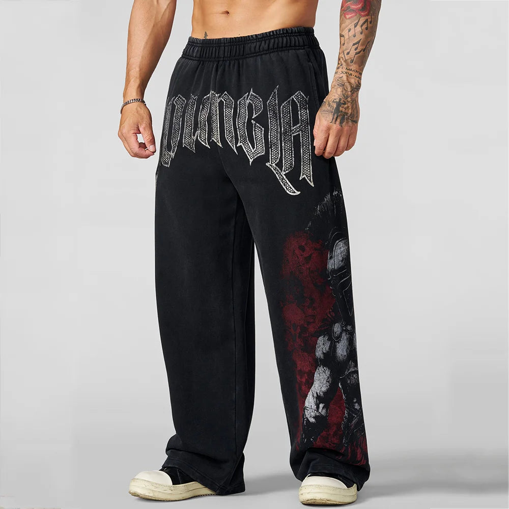Apex Ritual Men's Cotton Training Pants – Loose-Fit Breathable Joggers