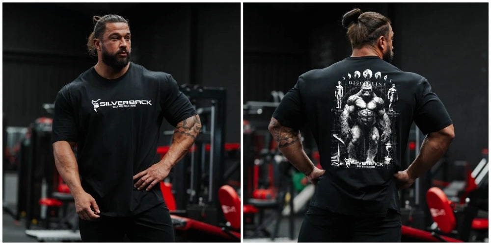 Apex Ritual – Oversized Gym T-Shirt – Loose Breathable Bodybuilding Fitness Tee