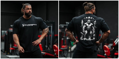 Apex Ritual – Oversized Gym T-Shirt – Loose Breathable Bodybuilding Fitness Tee
