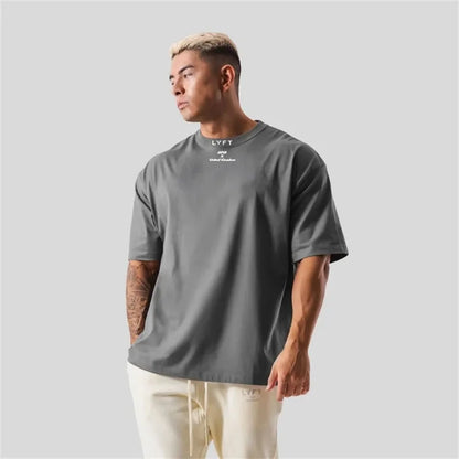 Apex Ritual – JAPAN & UK Cotton Gym Running T-Shirt – Short Sleeve Workout Training Tee