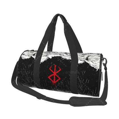 Apex Ritual – Anime Print Round Duffel Bag – Durable Outdoor Yoga Fitness & Travel Duffle Bag