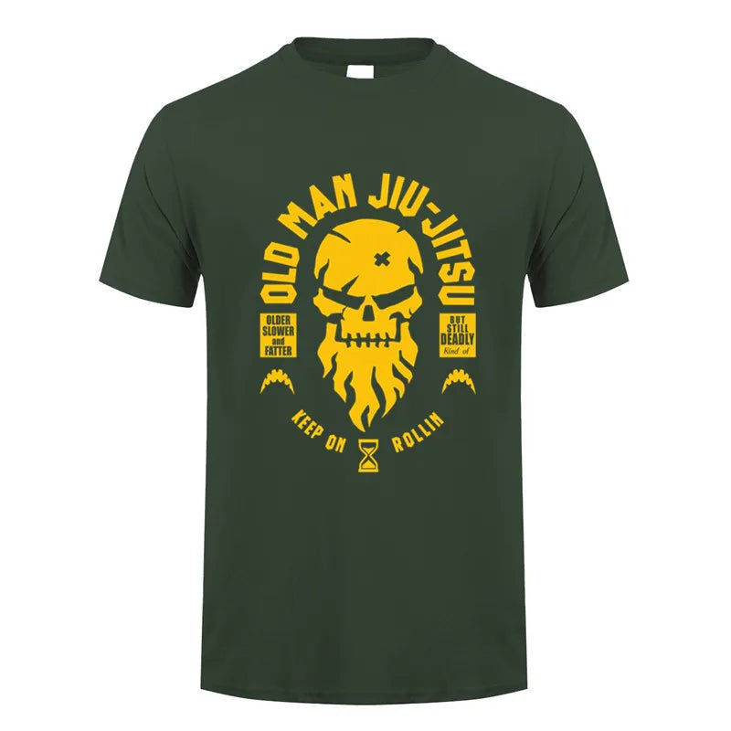 Apex Ritual – BJJ Jiu-Jitsu Training T-Shirt – Short Sleeve Quick-Dry Sports Top