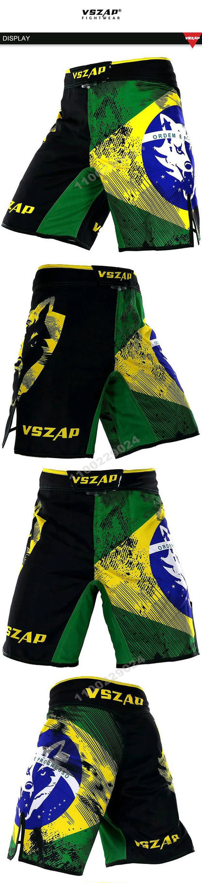 Apex Ritual – MMA Fight Shorts – Muay Thai BJJ Grappling Sanda Boxing Training Trunks