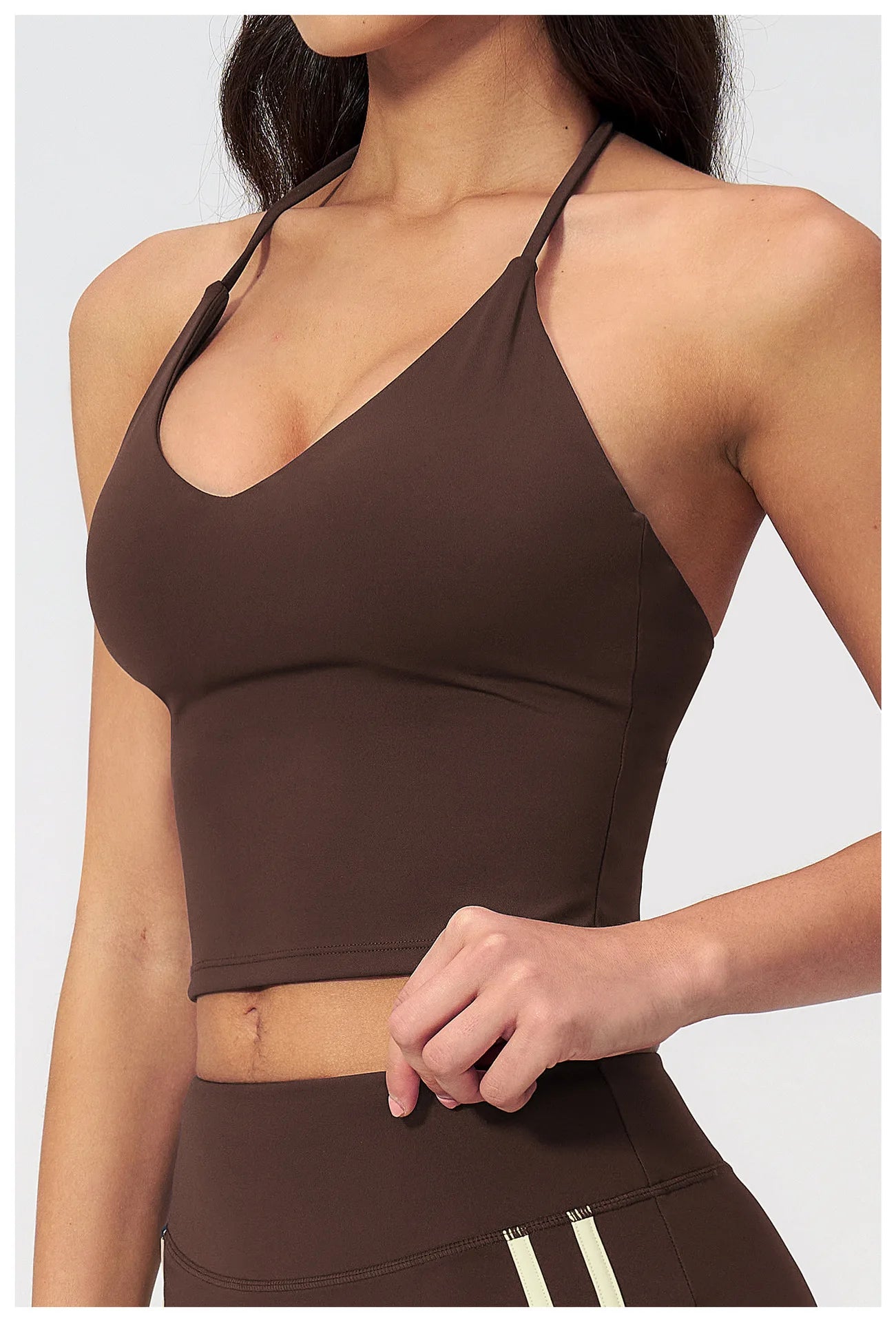 Apex Ritual – Yoga Tank Top Summer Women Deep-V – Fitness Shockproof Push Up Running Vest