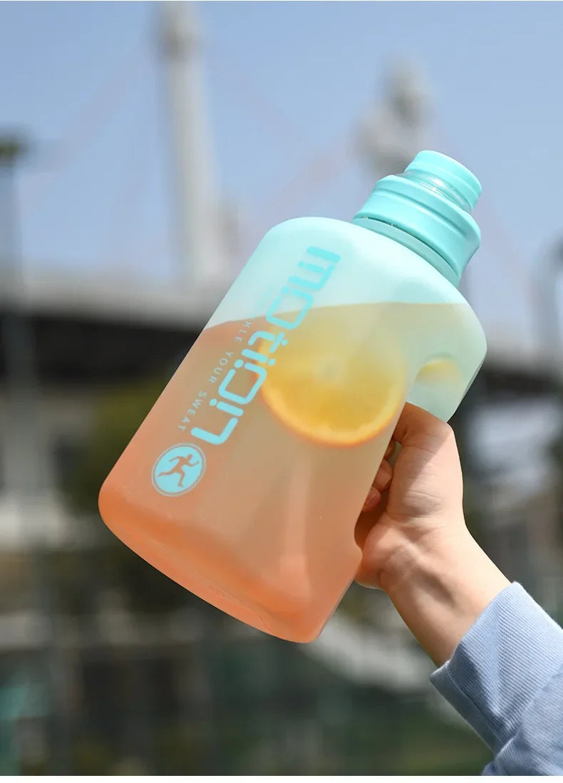 Apex Ritual – 2L Sports Water Bottle with Straw – Large Capacity Fitness Drinking Bottle with Scale