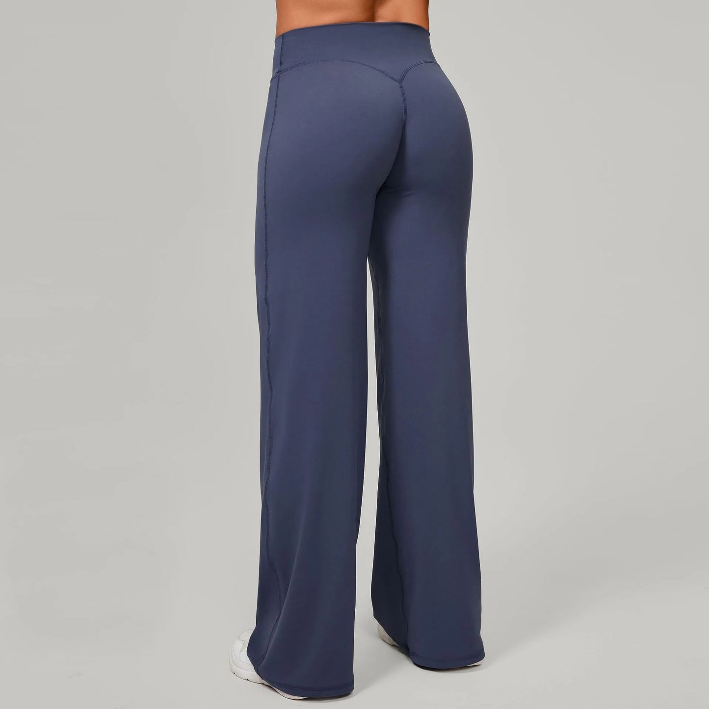 Apex Ritual – Women's High-Waist Straight-Leg Yoga Pants – Relaxed Fit Training Trousers