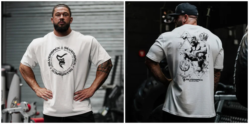 Apex Ritual Cotton Training Tee – Loose-Fit Round-Neck Gym & Sport Shirt