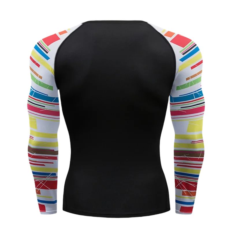 Apex Ritual – MMA Long Sleeve Rashguard – BJJ Muay Thai Compression Shirt Gym Boxing Jersey
