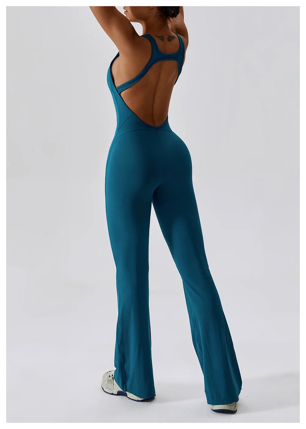 Apex Ritual – Women's One-Piece Gym Jumpsuit – Stretch Sports Bodysuit