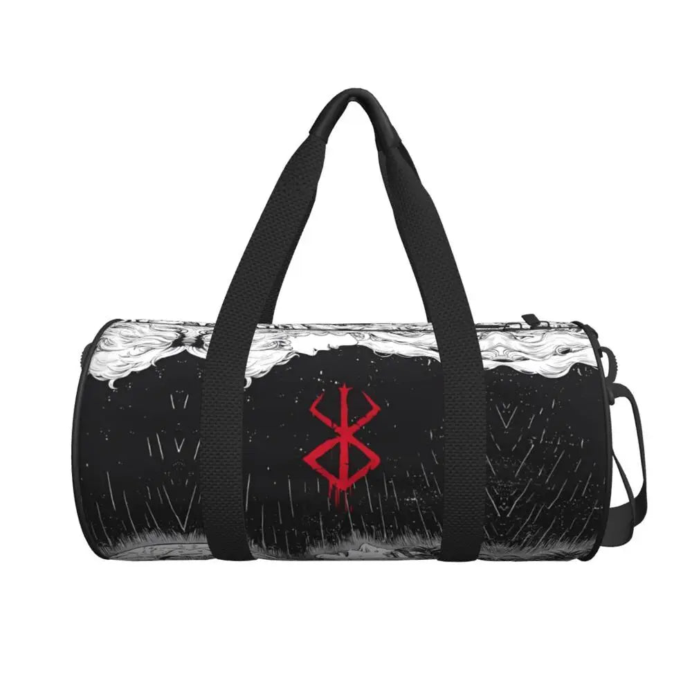 Apex Ritual – Anime Print Gym Bag – Large Capacity Waterproof Sports & Travel Bag