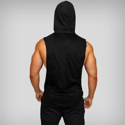 APEX RITUAL Hooded Training Cutoff – Sleeveless Performance Hoodie