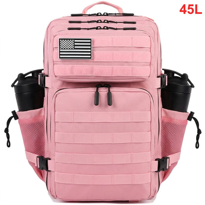 Apex Ritual 45L Tactical Backpack – Waterproof Sports, Travel & Hiking Rucksack