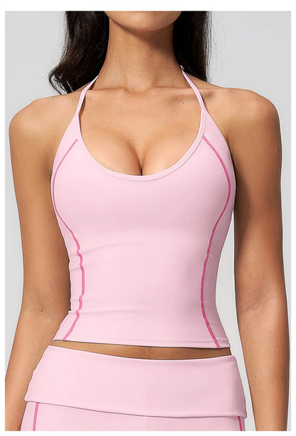 Apex Ritual – High Elastic Yoga Tank Top Women – Sports Vest Quick-Dry Workout Slim Gym Bra
