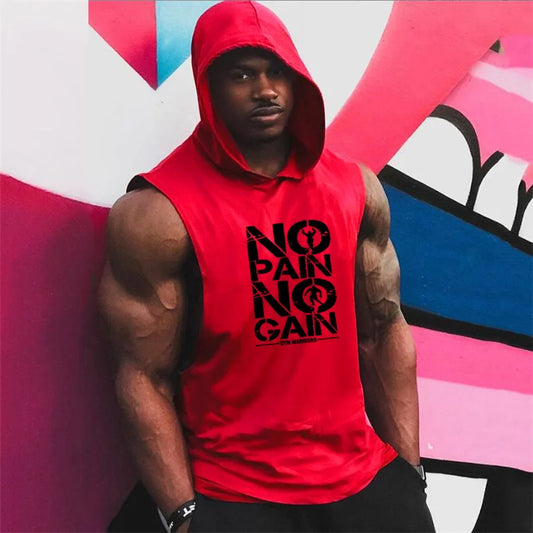 APEX RITUAL Hooded Training Cutoff – Sleeveless Performance Hoodie