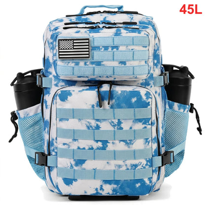 Apex Ritual 45L Tactical Backpack – Waterproof Sports, Travel & Hiking Rucksack